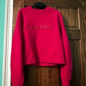 Lululemon Wordmark Scuba Sweatshirt
